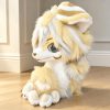 🐱 Pastel Yellow Kemono Cat Premade Fursuit Head & Paws